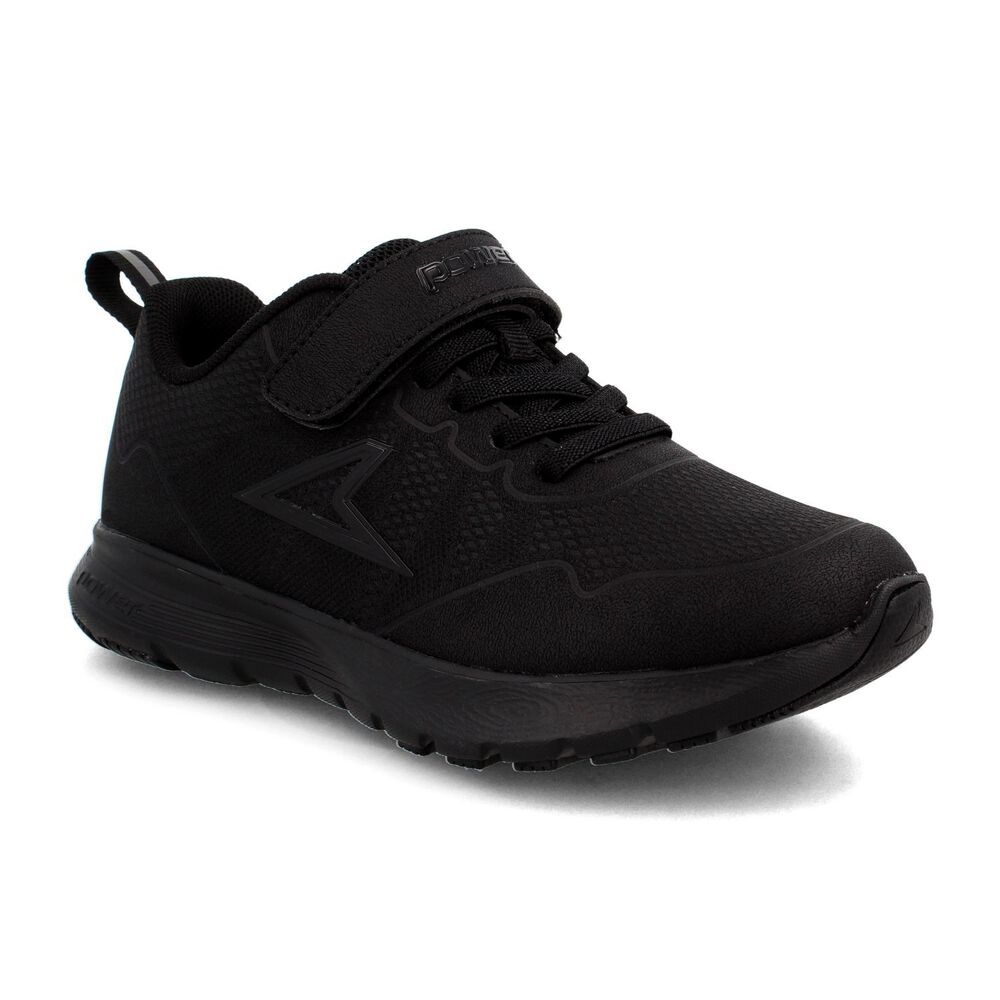 Zapato Escolar Infantil Power Wave Negro image number 1.0
