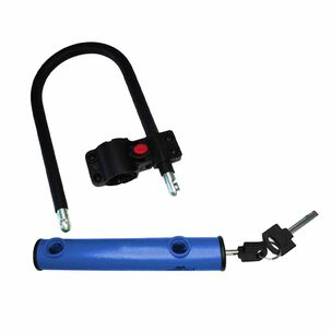 Candado U-lock Onwheels Corto Con Soporte - Azul