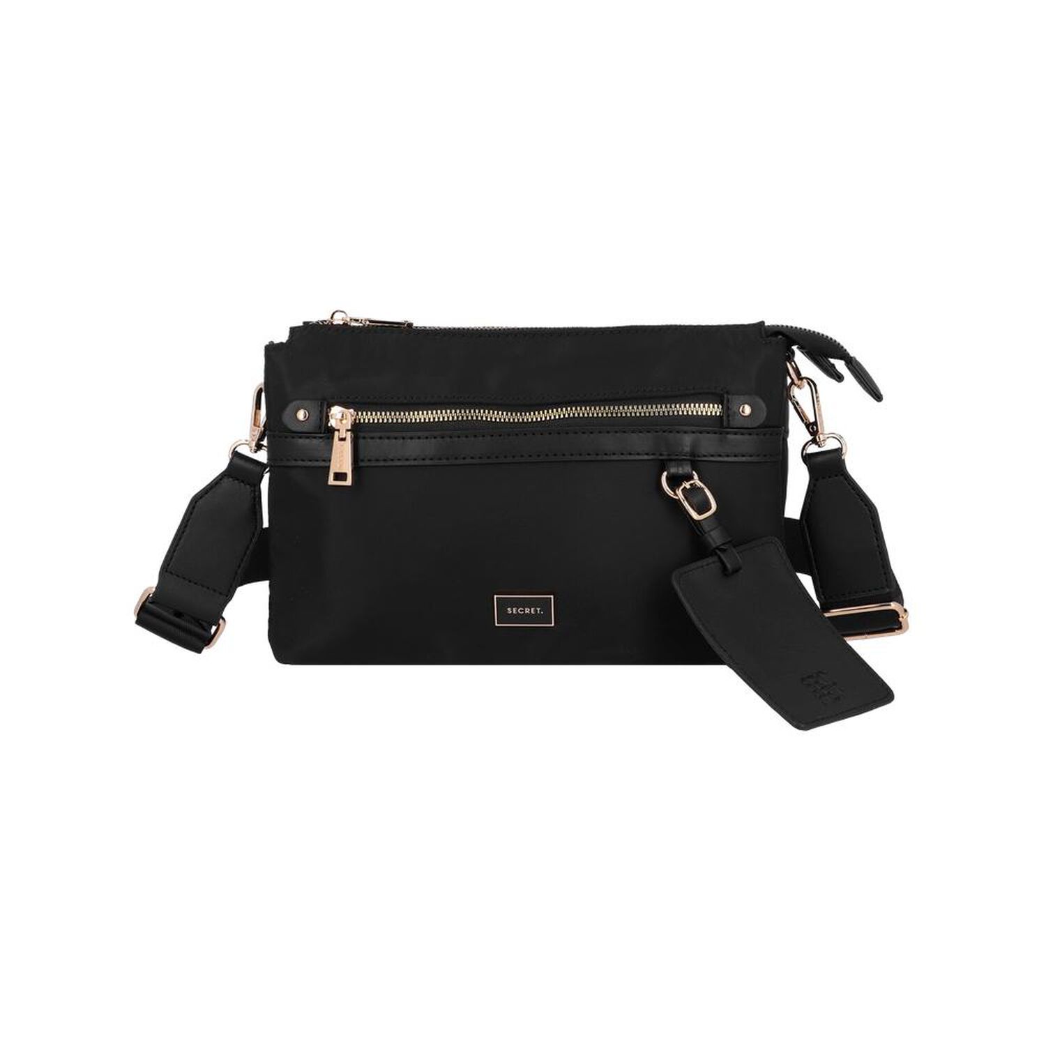 Bandolera Secret Lucerna St6 M Negro image number 0.0