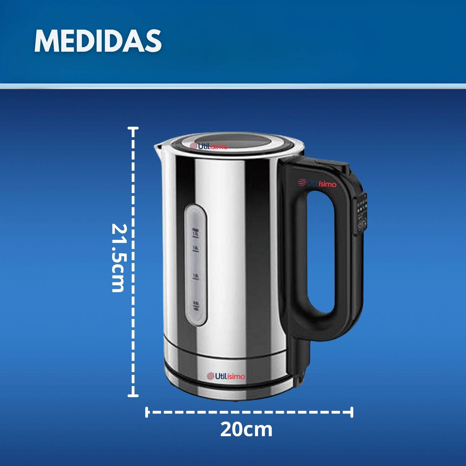 Hervidor El&eacute;ctrico Oster 1.7 Lt Control De Temperatura Bvstkt8970 image number 2.0