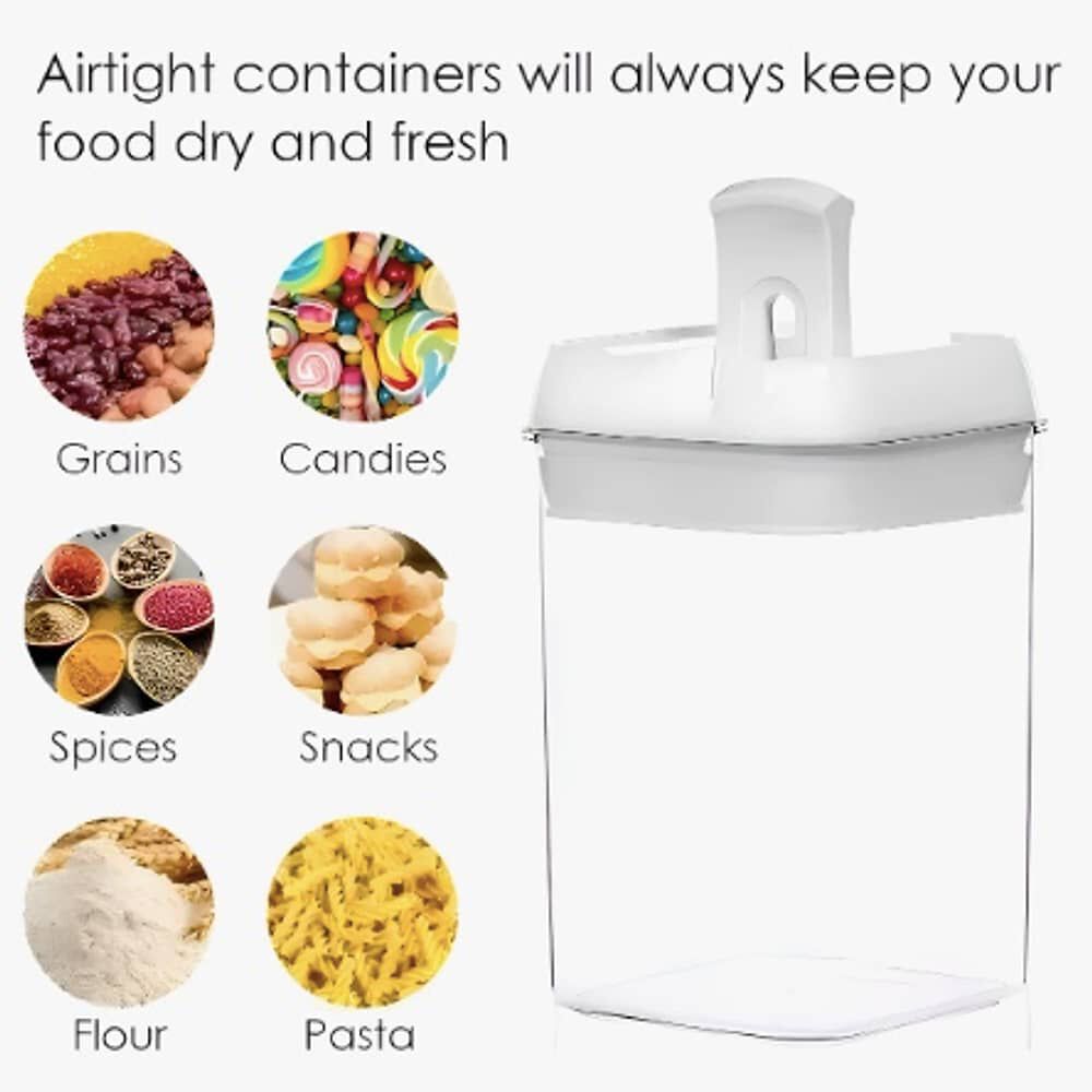 Set 7 Contenedores Herm&eacute;ticos De Alimentos image number 3.0