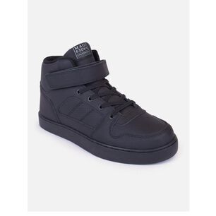 Zapatilla Escolar Ni&ntilde;o Maui And Sons Negro