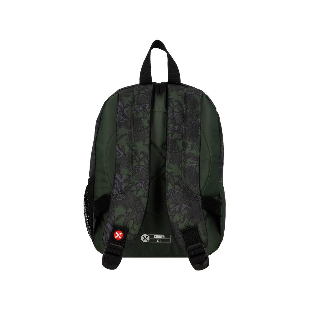 Mochila Xtrem Kinder 6xt Dino Verde Oliva image number 2.0