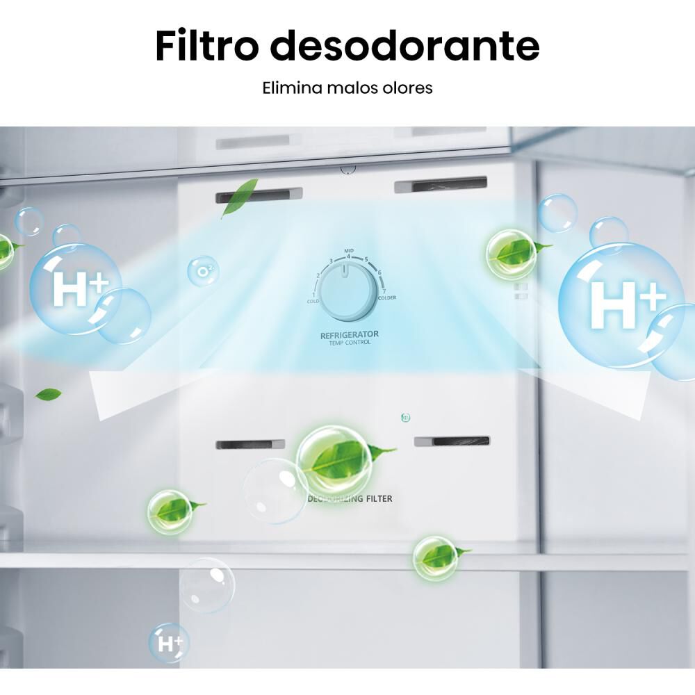 Refrigerador Top Freezer Hisense RD-49WRD / No Frost / 375 Litros / A+ image number 3.0