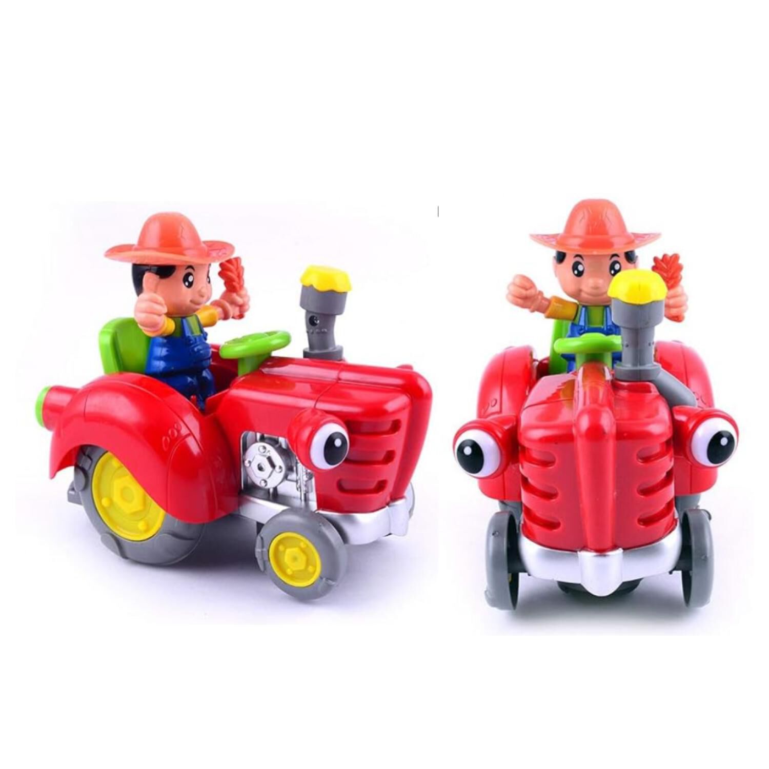 Juguete Auto Tractor De Granjero Musical Infantil image number 2.0