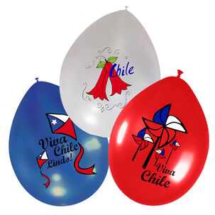 Set 12 Globos Impresos Big Party