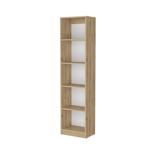 Librero Estante 5 Repisas Melamina Fm-018