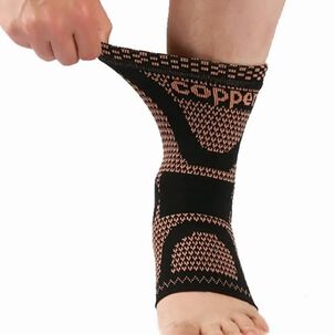 Tobillera Deportiva Compresi&oacute;n Con Fibra De Cobre Xl