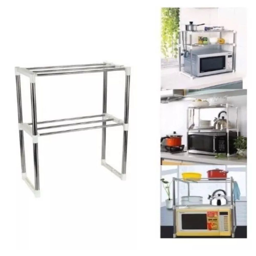 Organizador De Microondas Estante Ollas Multiusos Cocina image number 1.0