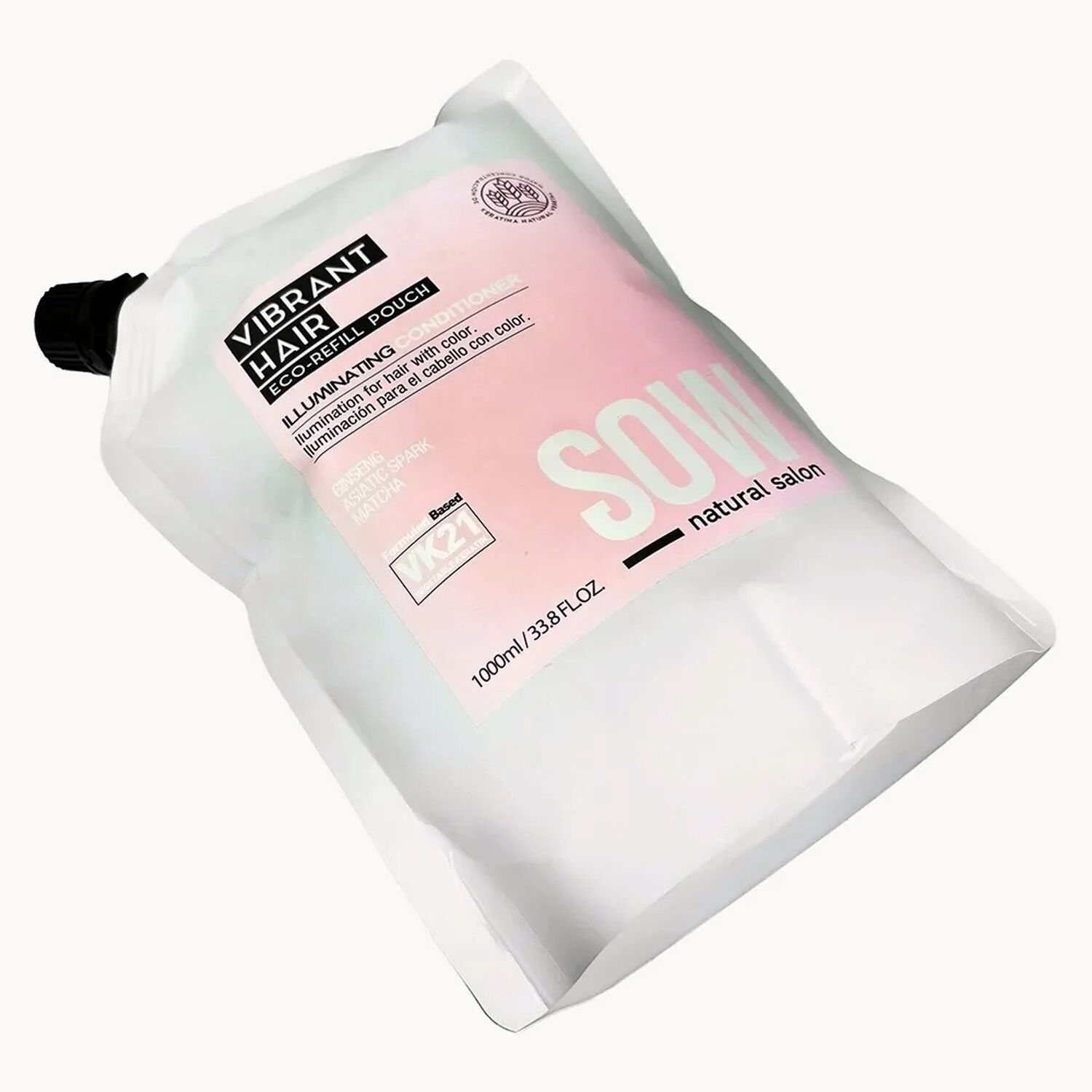 Acondicionador Sow Recargable Vibrant Hair Illuminating Vk21 1000ml image number 3.0