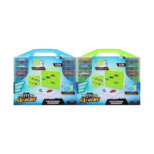 Caja Organizadora Con 6 Autos De Metal Happyline