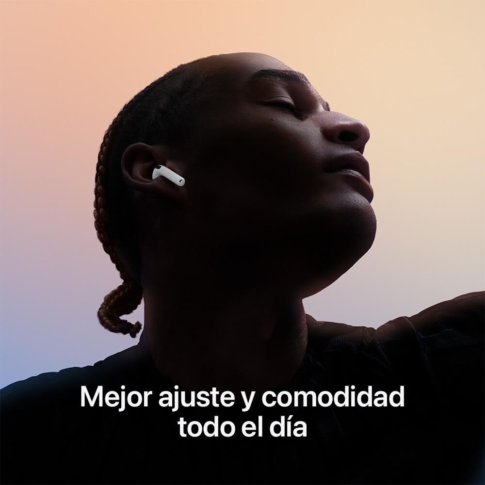 Audífonos Bluetooth Apple Airpods 4 image number 2.0