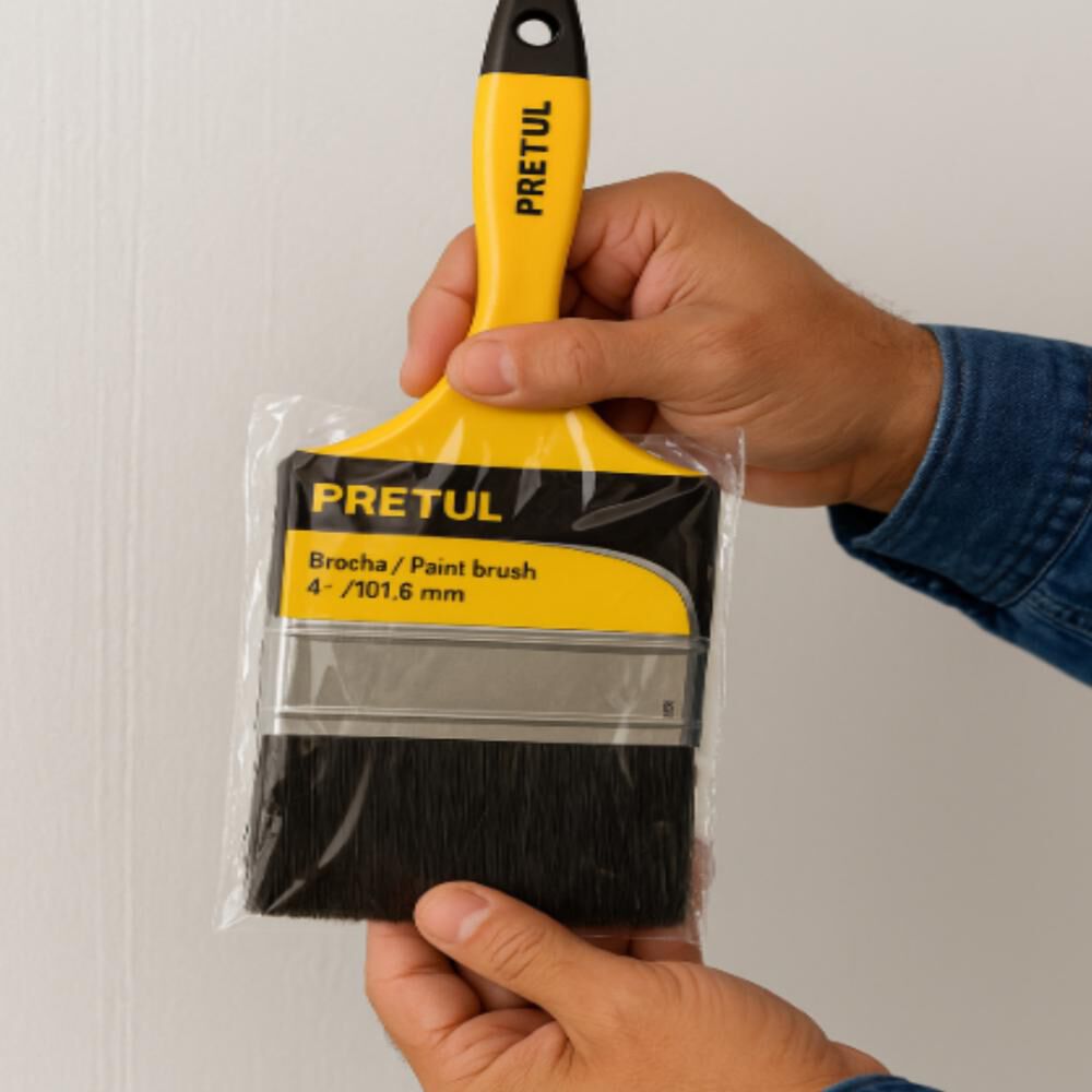 Brocha Para Pintar Ultraresistente 3(7cm) Pretul (truper) image number 2.0