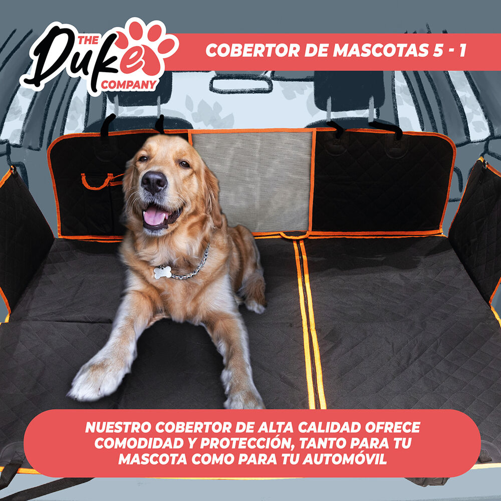 Cubre Asiento Auto Para Mascotas Funda Cobertor Duke 5 En 1 image number 8.0