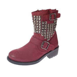 Bota Tachas Burdeo V&iacute;a Franca Art: 5w2021red