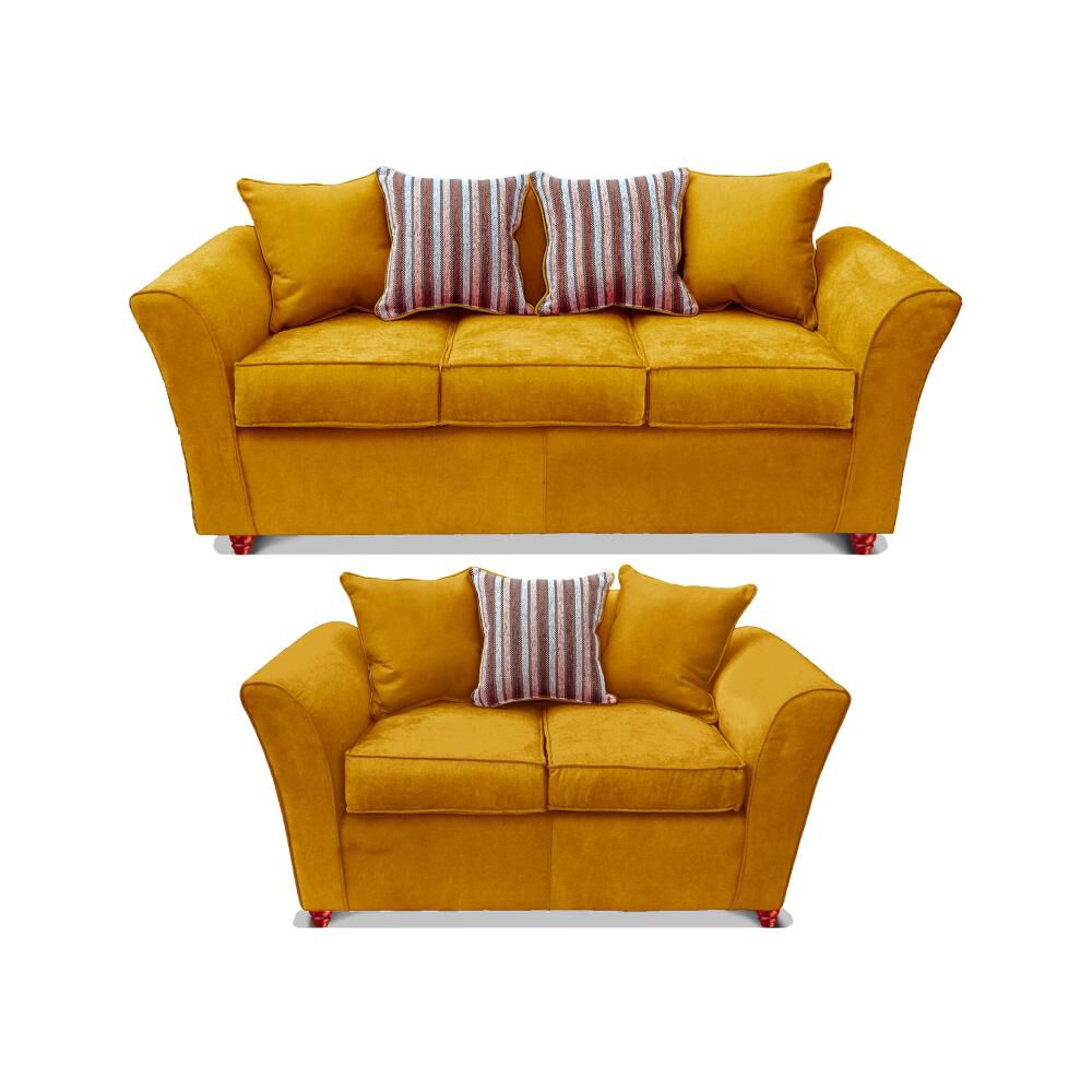 Juego De Living Elegant Detail Minesota 3-2 / 5 Cuerpos, 5 Cuerpos image number 1.0