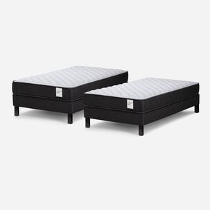 Duplex Cama Europea Rosen Wave / 1 Plaza / Base Normal