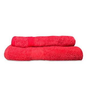 Toalla De Mano Colecci&oacute;n 40x80 Centimetros / Rojo Zahr