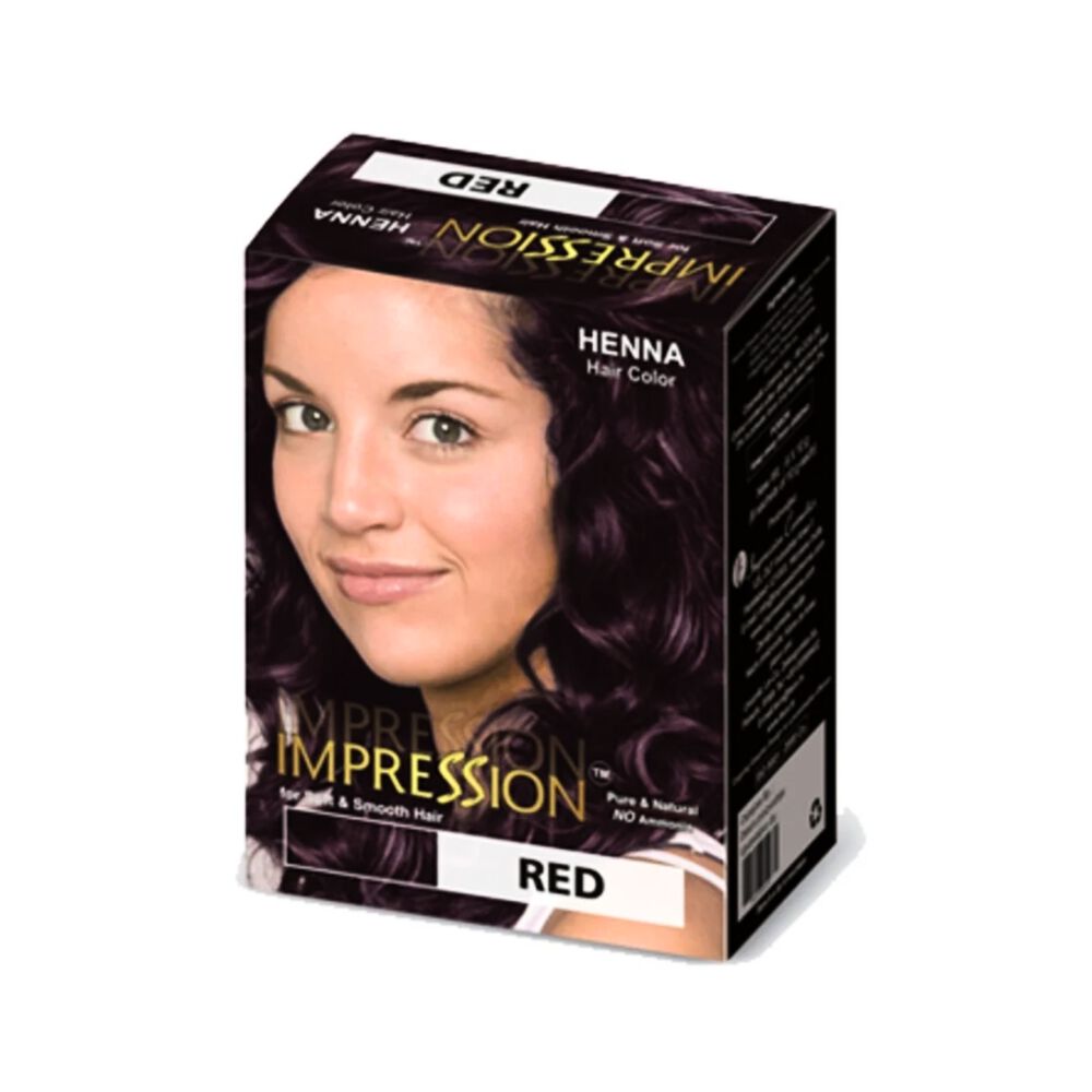 Impression Henna Hair Color Rojo 10 Gr X 6 Sachets image number 0.0