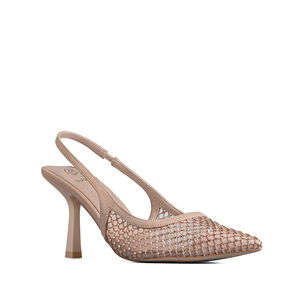 Zapato Tacon Talón Abierto Elegante Mujer Weide Ghe35