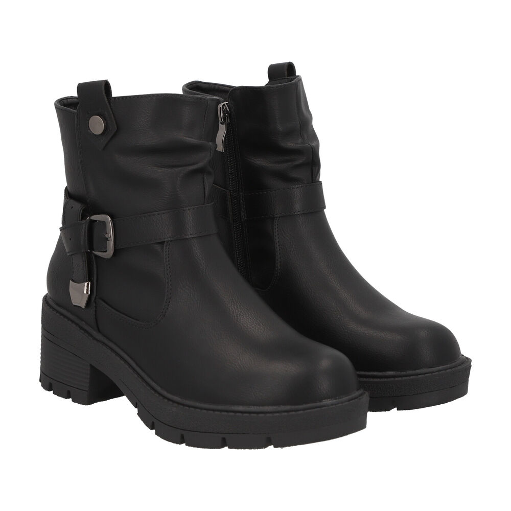 Botin Mujer Negro Luz Detogni image number 3.0