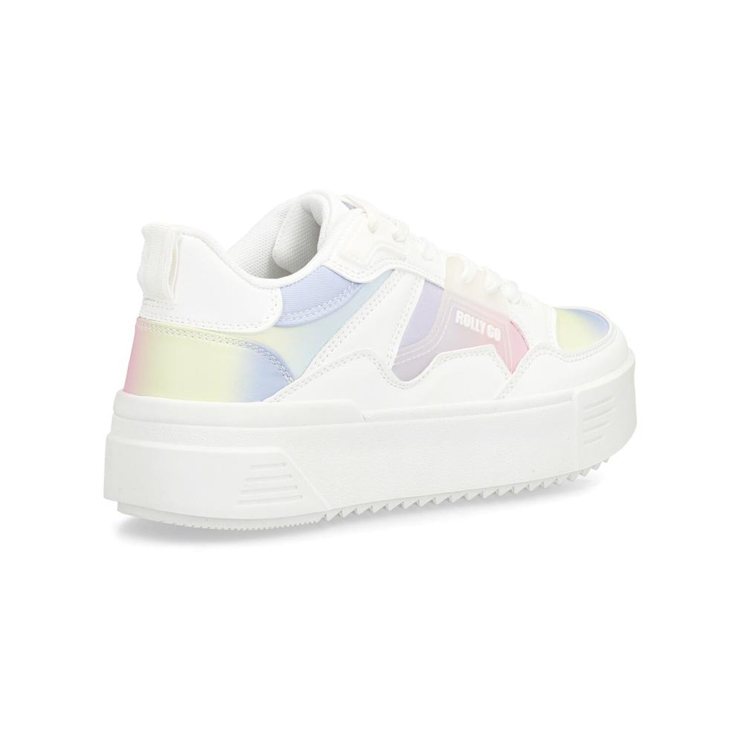 Zapatilla Urbana Mujer Rolly Go White image number 3.0