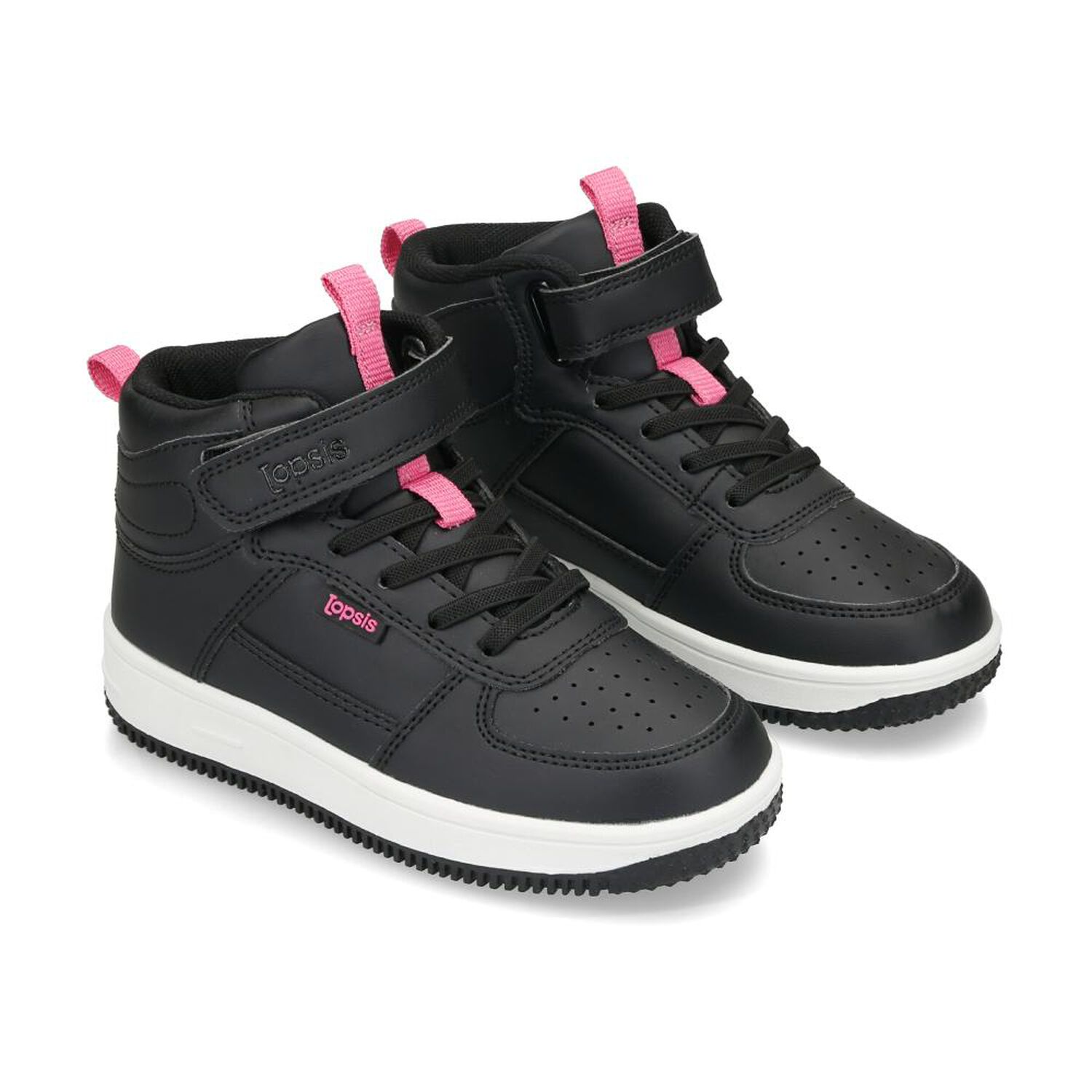 Zapatilla Infantil Ni&ntilde;a Topsis Black image number 1.0