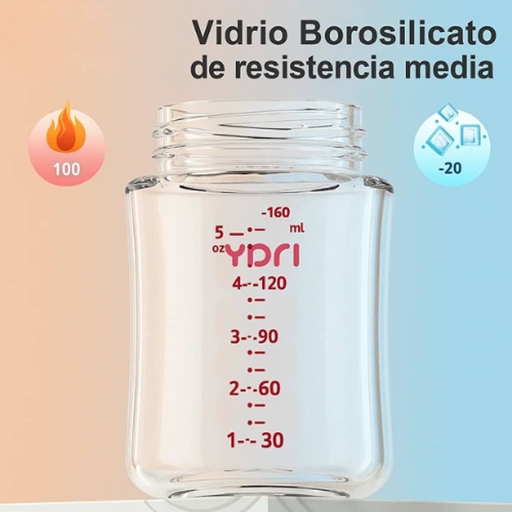 Mamadera Para Reci&eacute;n Nacido Biber&oacute;n Boca Ancha Antiderrame image number 2.0