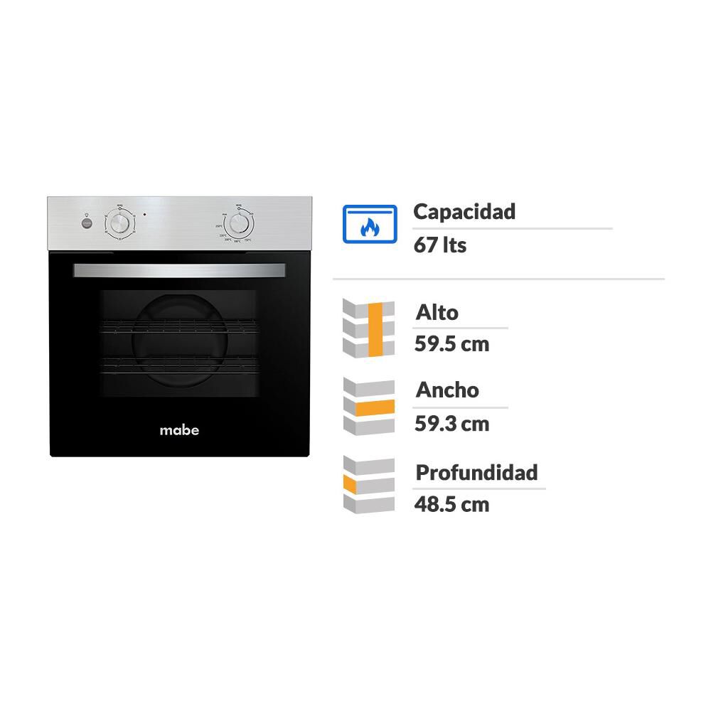 Horno Eléctrico 60 HM6018EXAI0 Mabe | Kitchen Center