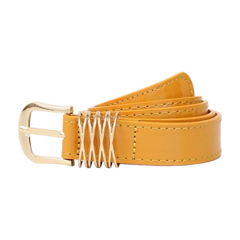 Cintur&oacute;n Mujer Brenda Camel Carven image number 0.0