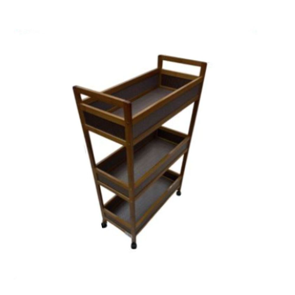 Estante De Almacenamiento 3 Niveles Con Ruedas image number 2.0