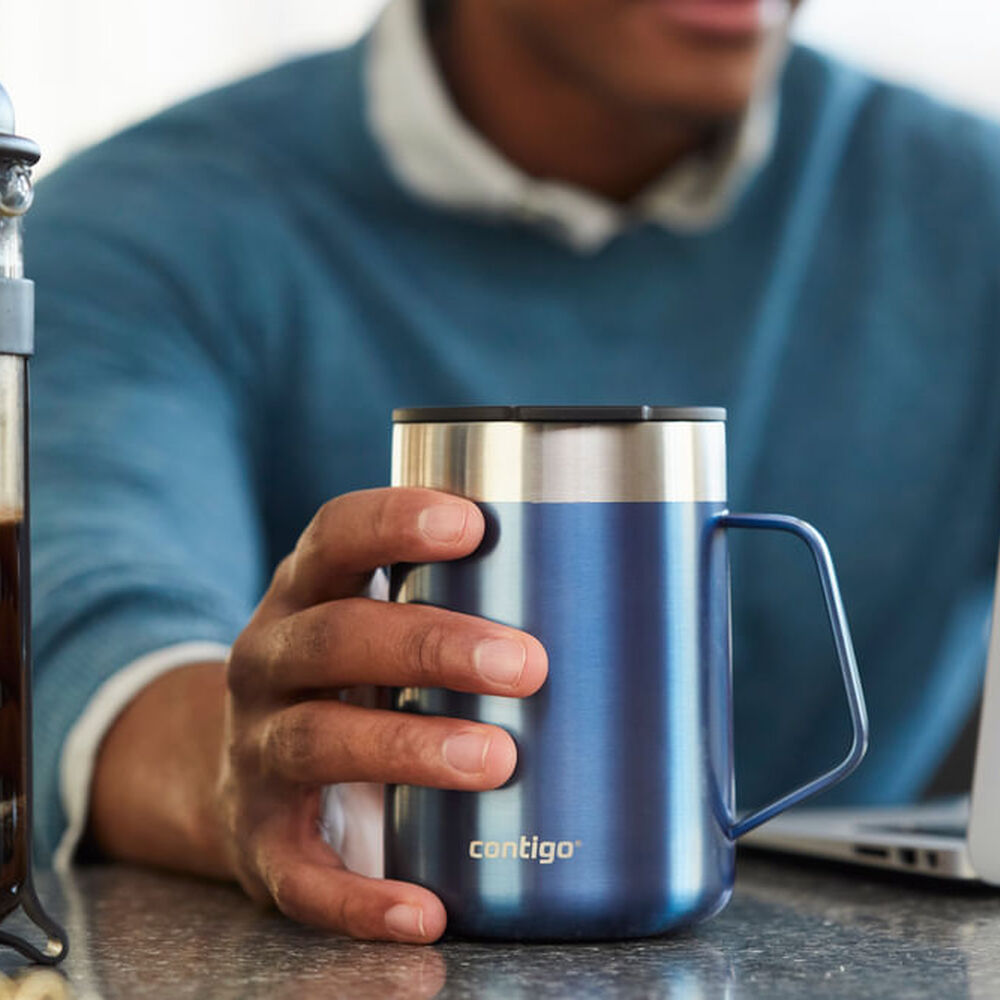 Contigo Streeterville Taz&oacute;n T&eacute;rmico Acero Inoxidable 414ml - Blue Corn image number 0.0