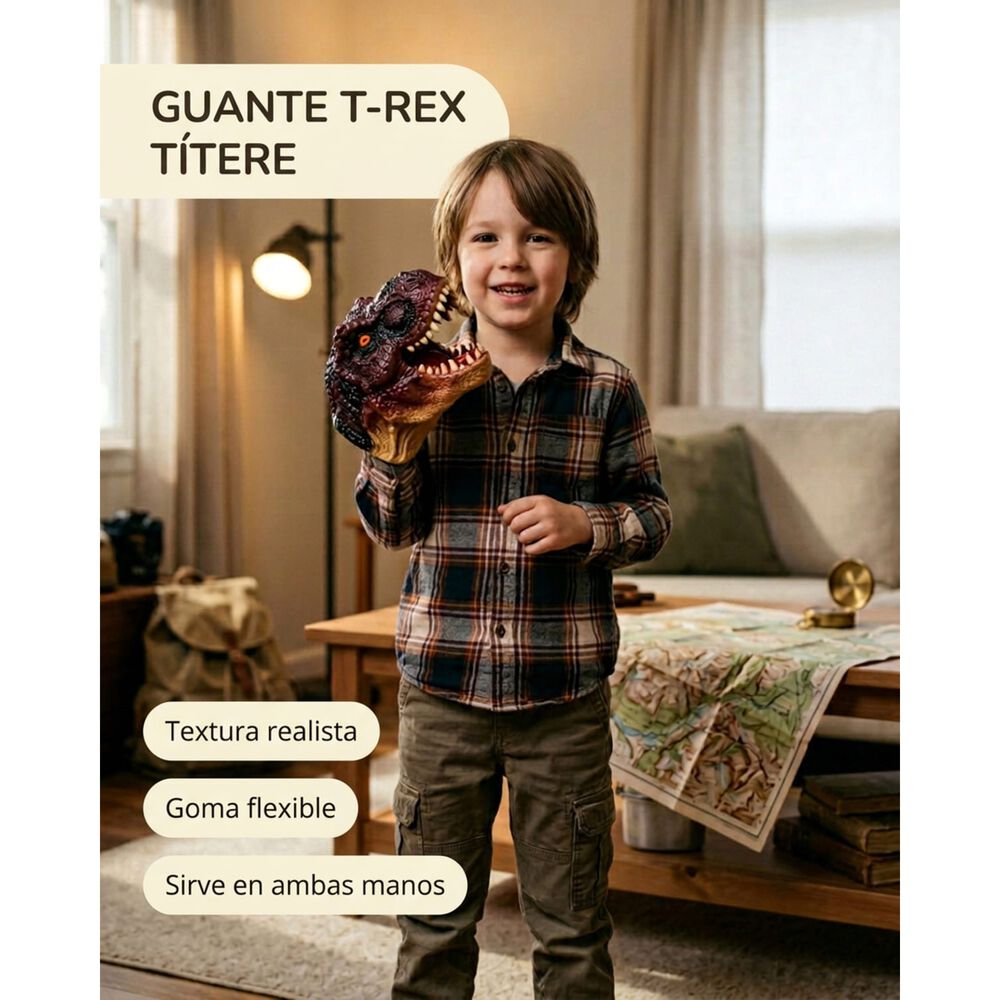 Guante Tiranosaurio Rex image number 1.0