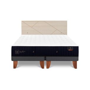 Cama Europea Cic Linea Premium / King / Base Dividida + Respaldo
