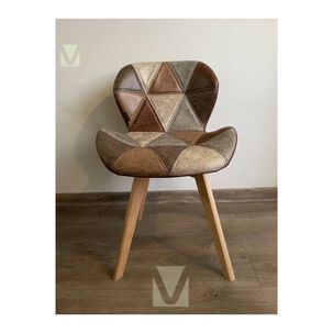 Silla Mariposa Vintage Patchwork