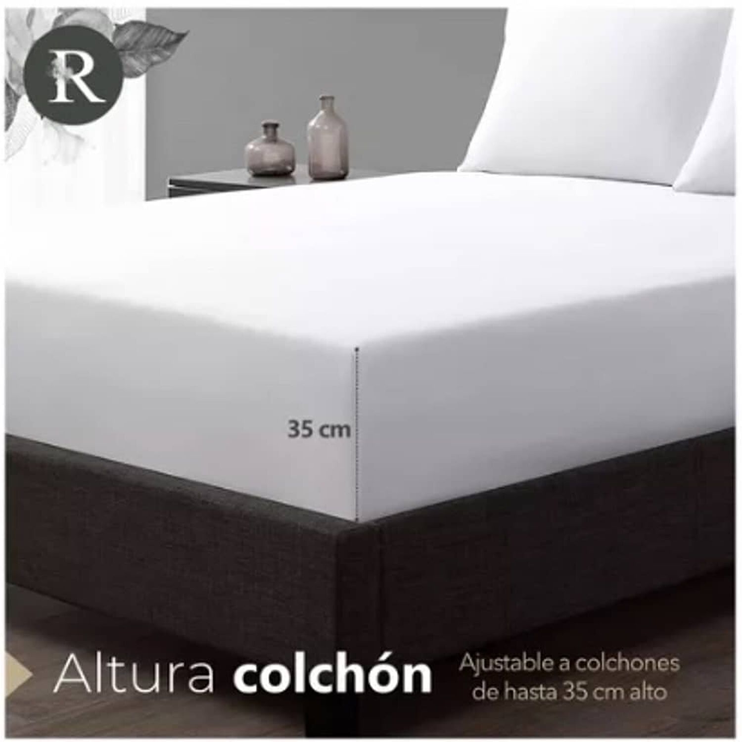 Sabanas 300 Hilos 100% Algod&oacute;n 2 Plazas image number 2.0