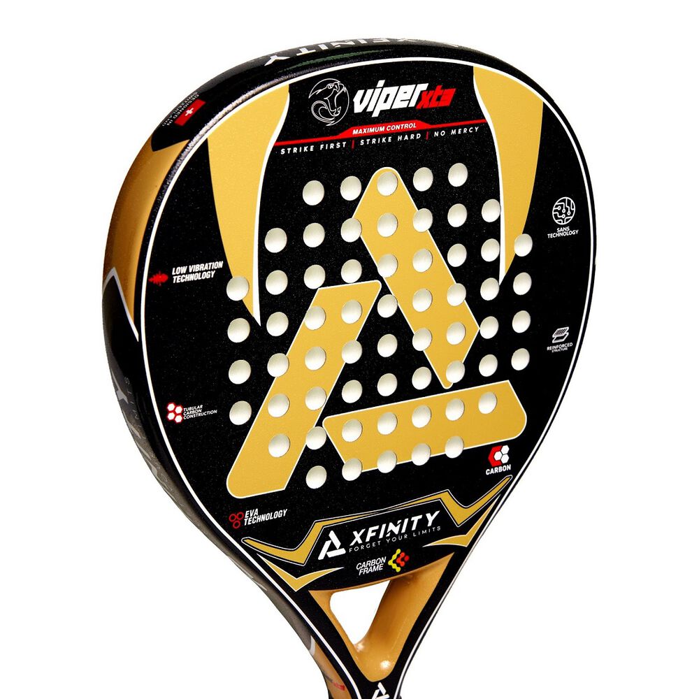 Pala Padel Xfinity Viper Xt3 - Carbono - Incluye Estuche image number 2.0