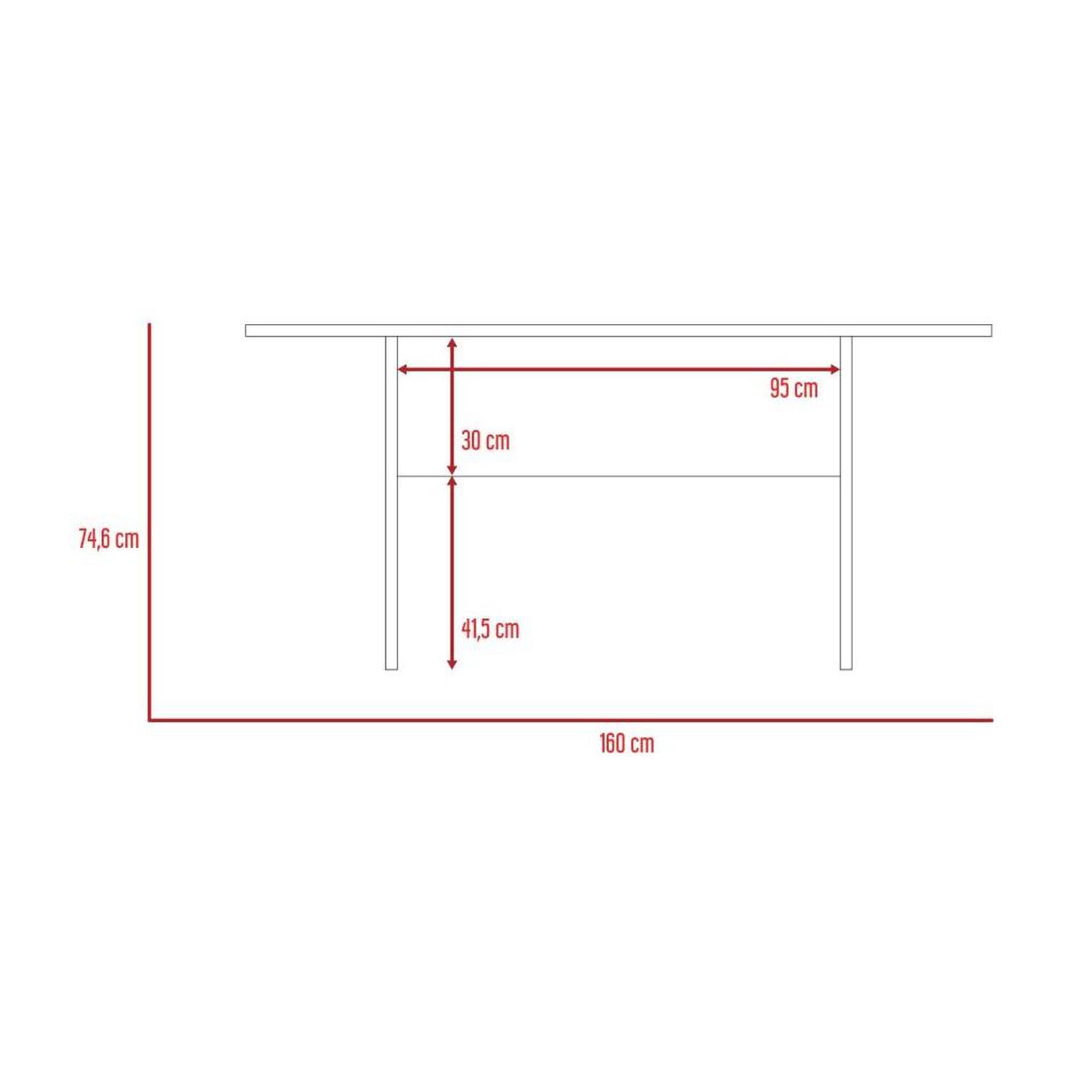 Mesa De Comedor Tuhome Beijing 6 Personas image number 2.0