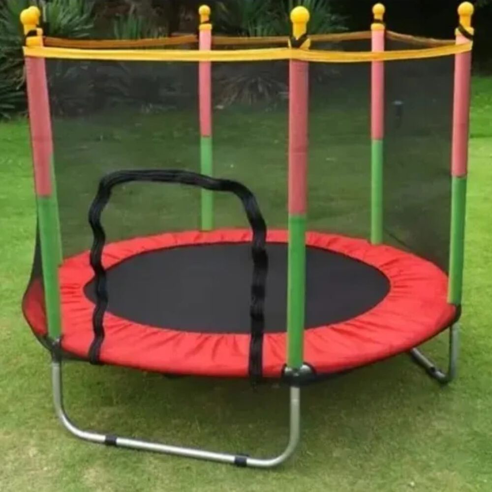 Cama Elastica Trampolin Para Ni&ntilde;os Roja image number 1.0