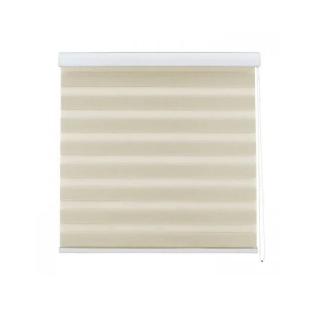Cortina Roller Persiana D&uacute;o Beige 160x220 Cm image number 0.0
