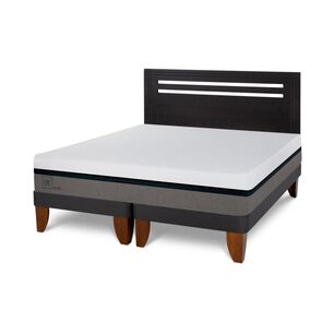 Cama Europea Cic Balance / 2 Plazas / Base Dividida + Respaldo