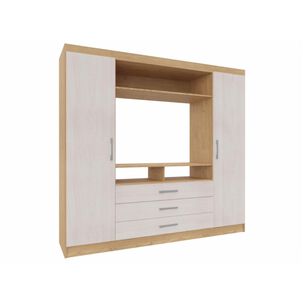 Clóset Casa Ideal G584 / 2 Puertas / 3 Cajones