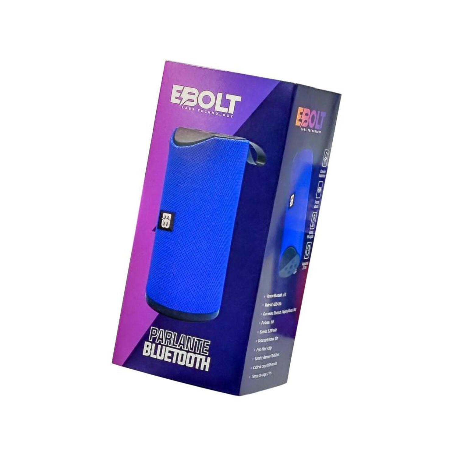 Parlante Bluetooth Ebolt Btspk05 image number 3.0