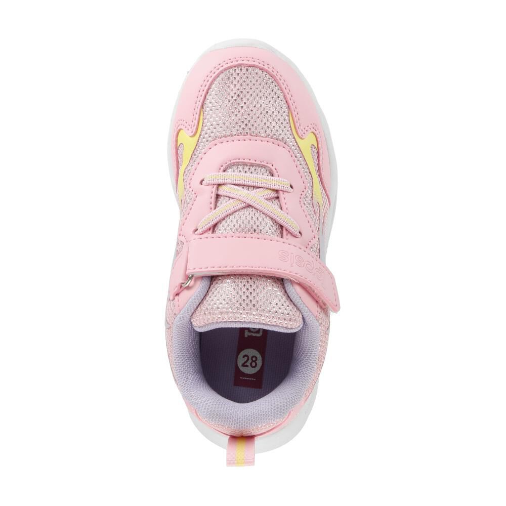 Zapatilla Infantil Niña Topsis Rosado image number 4.0