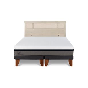 Cama Europea Cic Balance / King / Base Dividida + Respaldo