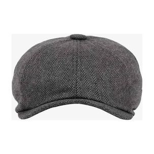 Boina Invierno Hombre Elegante Gris