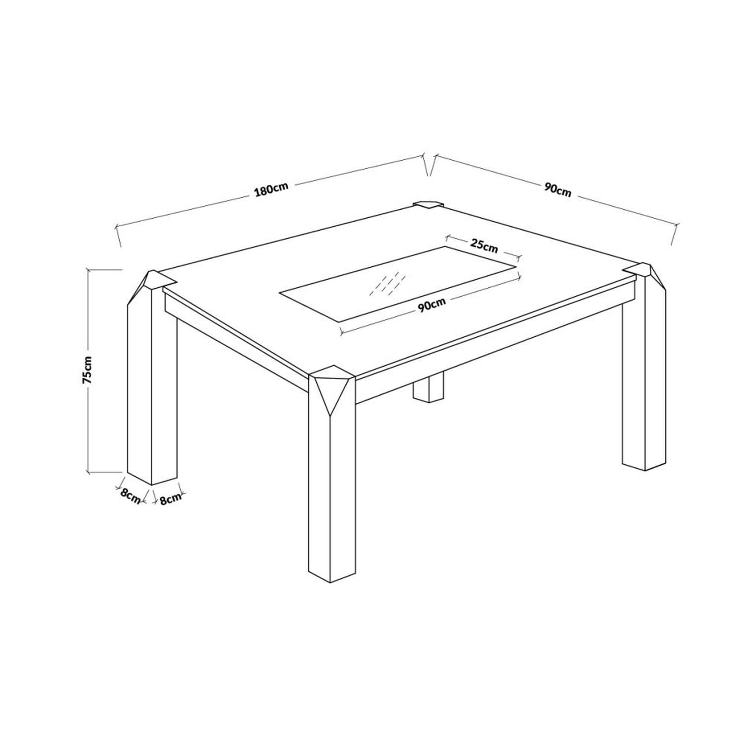 Juego De Comedor Zoy Home Bali / 8 Sillas image number 7.0