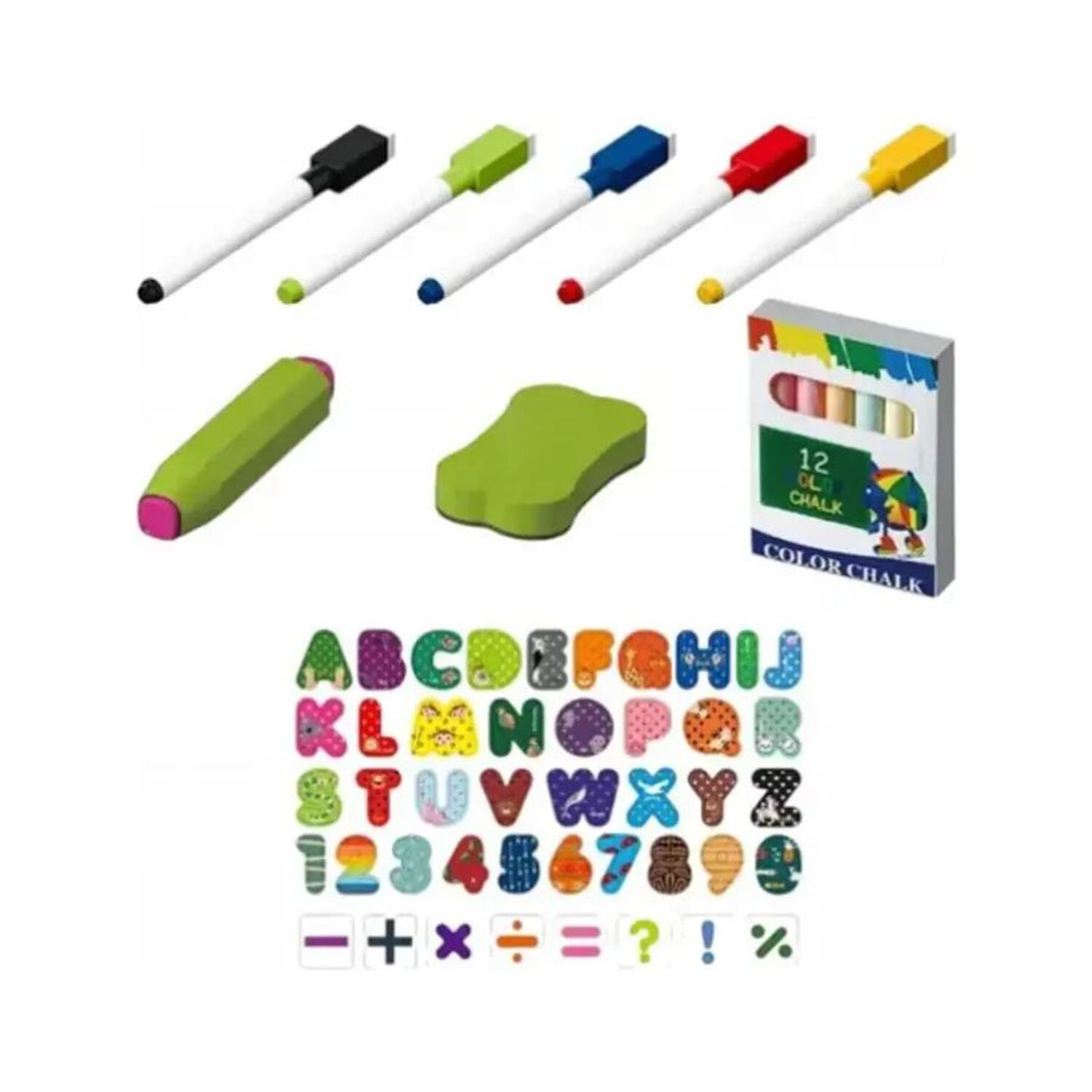 Pizarra Montessori Infantil Doble Cara Did&aacute;ctica Y Magn&eacute;tica image number 3.0