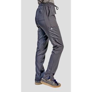 Conjunto Polera Y Pantal&oacute;n Clinico Gris Oscuro