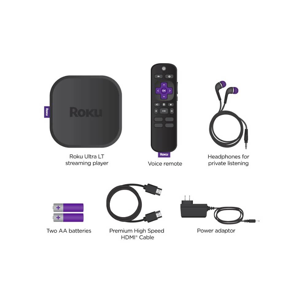 Roku Ultra Lt Streaming Tv Con Aud&iacute;fonos Puerto De Red 4801 image number 2.0